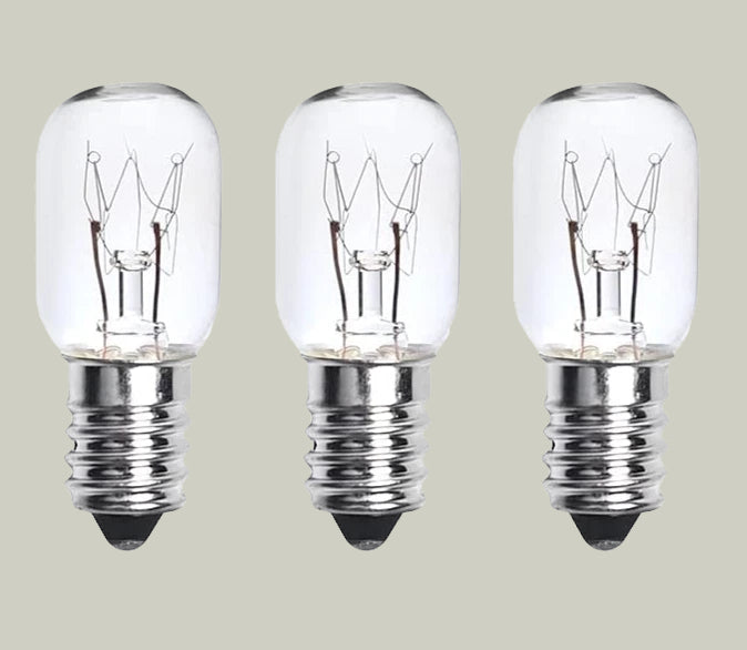 Himalayan Salt Lamp Replacement Bulbs – 15W E14 (3 Pack)