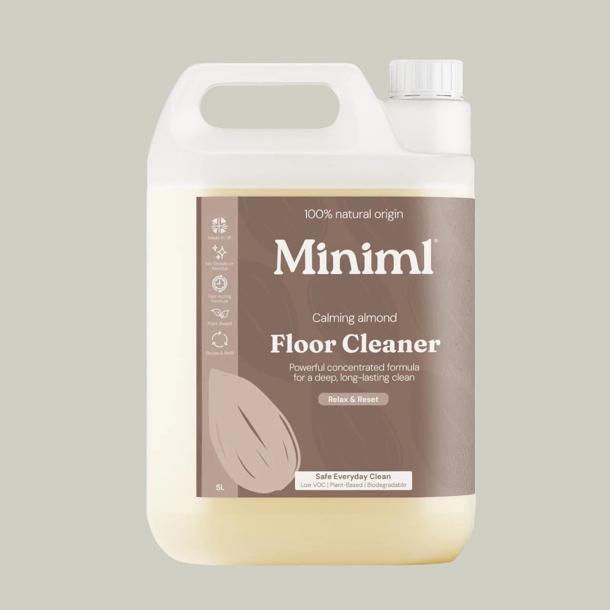 Natural Plant-Based Floor Cleaner – 5 Litre
