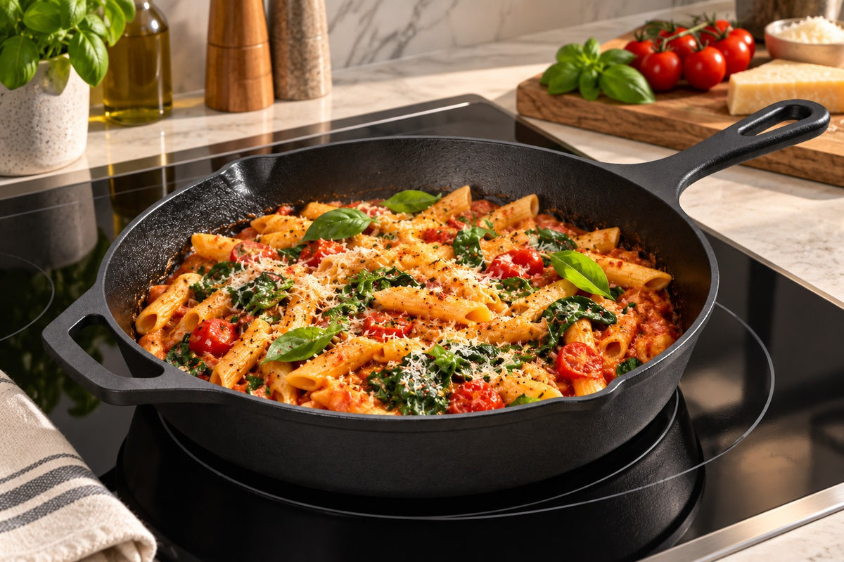 Pre-Seasoned Cast Iron Skillet Frying Pan