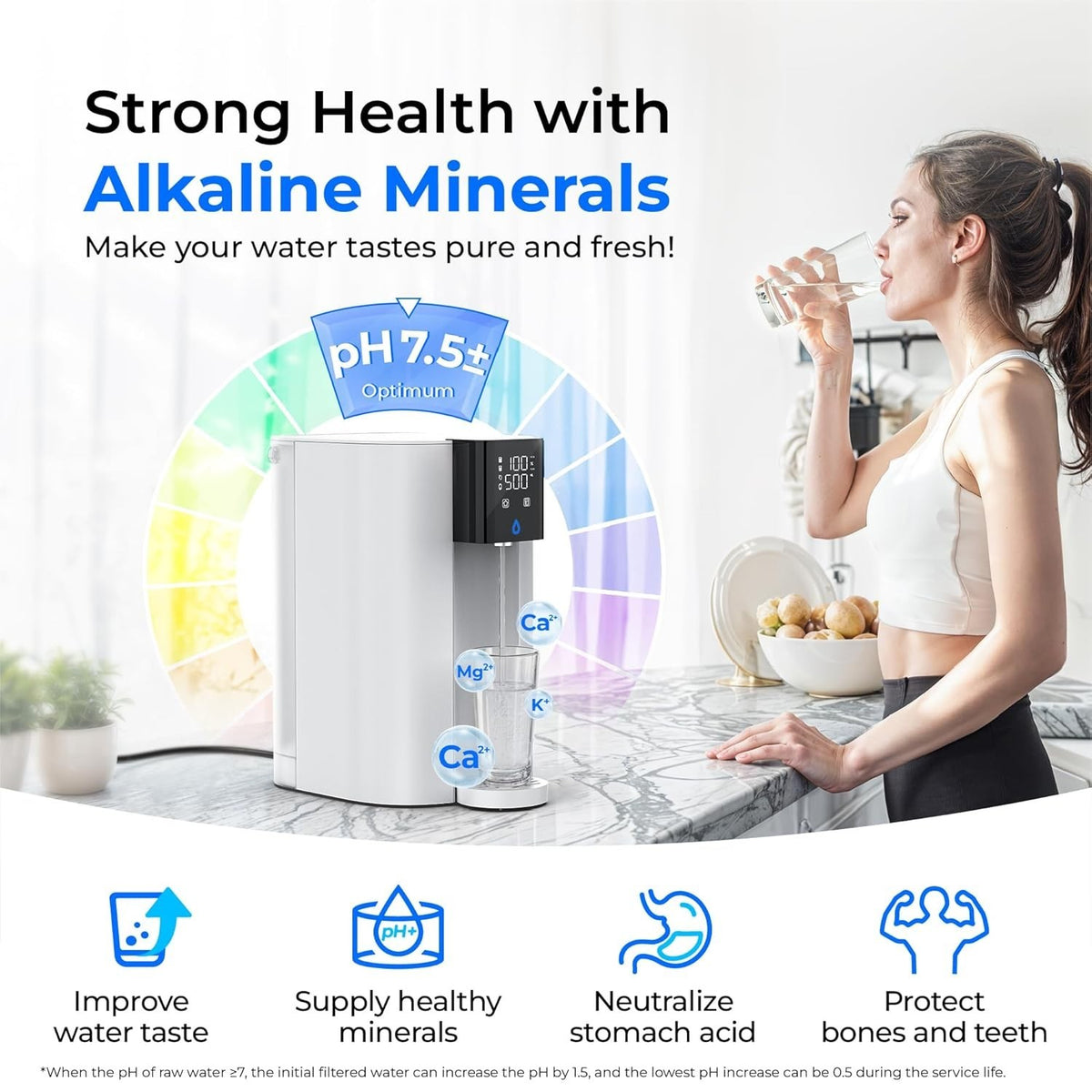 [Alkaline Mineral] Waterdrop Corero Reverse Osmosis System, 7-Stage, WD-C1SL