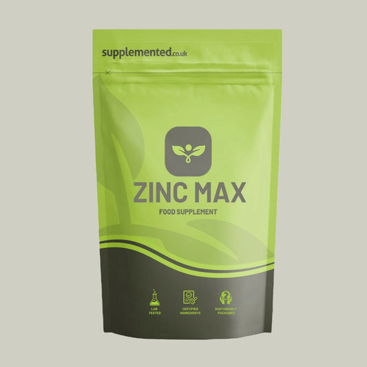 Zinc Max Strength 100Mg 180 Tablets Vegan Supplement Zinc Citrate Immune Support