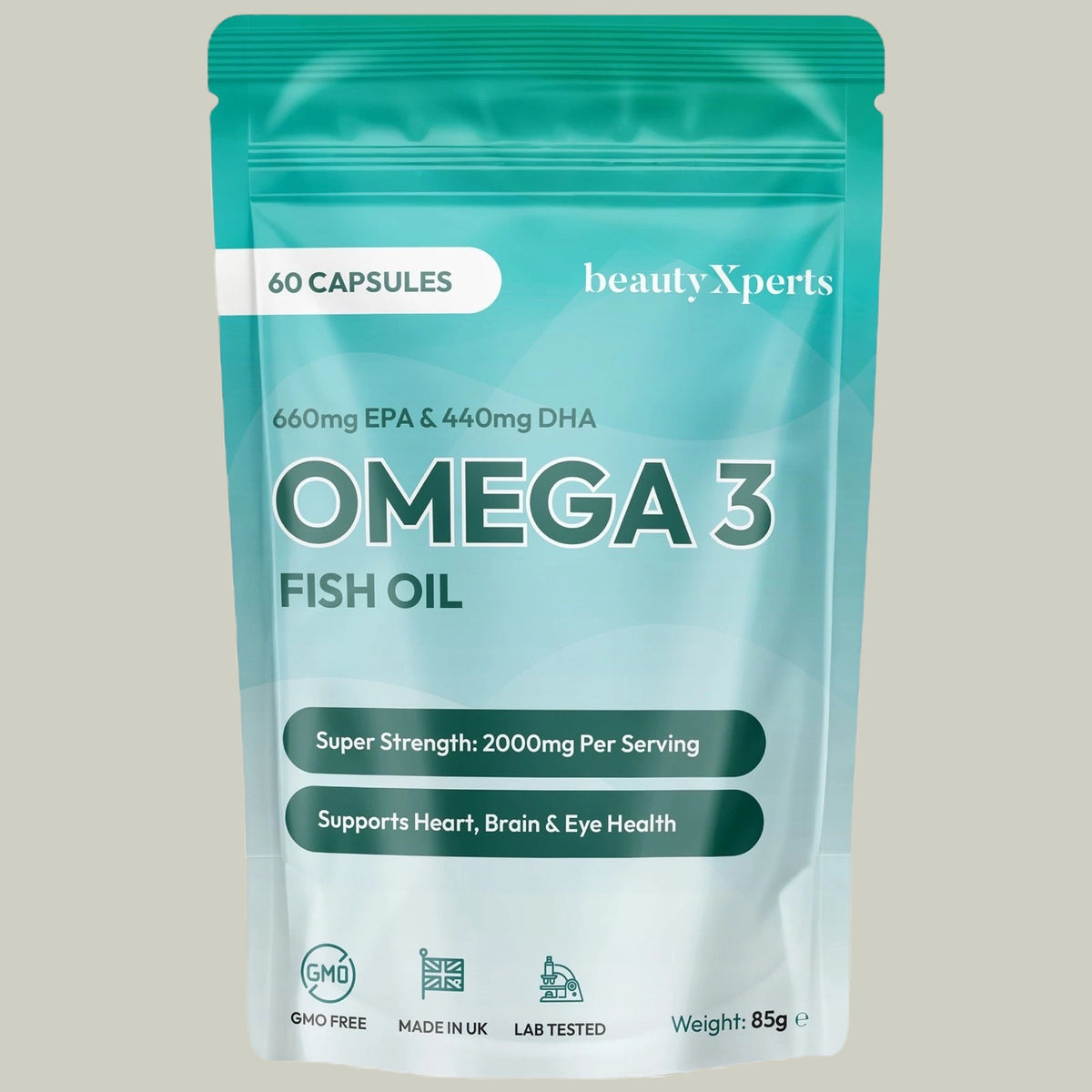 Omega 3 Fish Oil 2000Mg DHA & EPA High Strength Softgels (Not Tablets, Capsules)