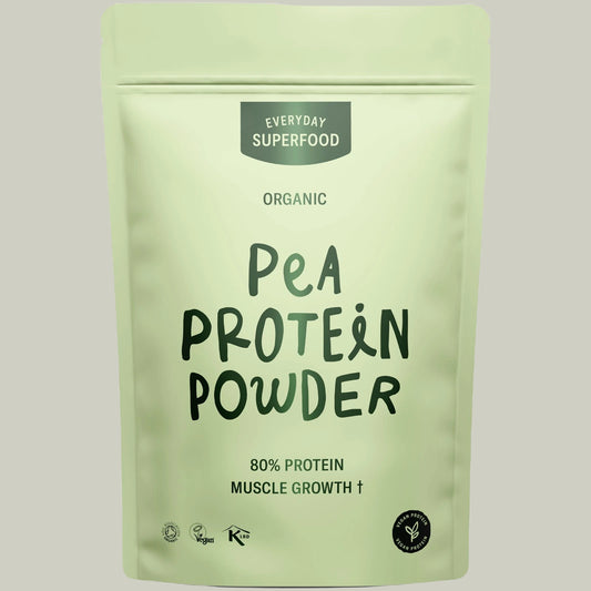 Organic Pea Protein Powder 84% | Unflavoured | Pea Protein Isolate Vegan Kosher