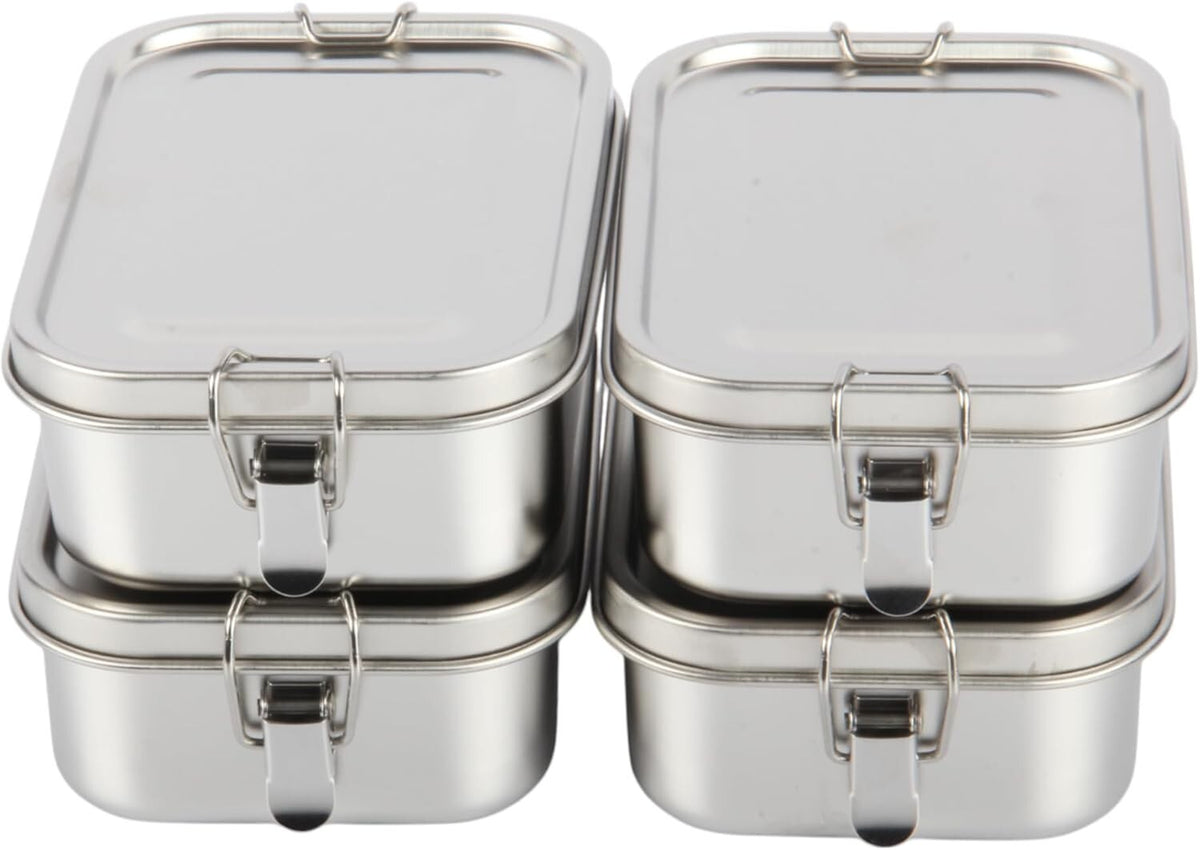 Jolie Max Stainless Steel Bento Lunch Box 750Ml. Metal Food Container. Leakproof