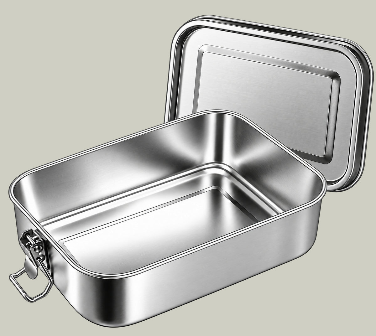 304 Stainless Steel Food Storage Container with Locking Lid