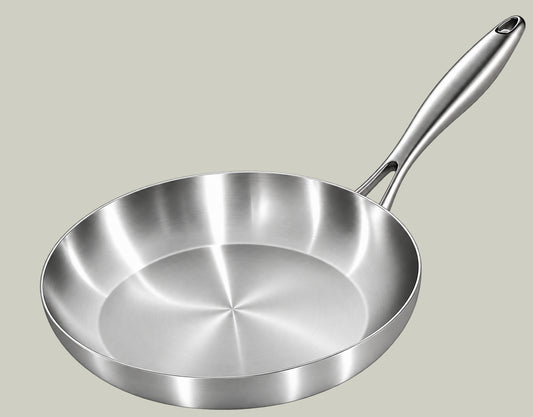 28cm 5-Ply Stainless Steel Frying Pan