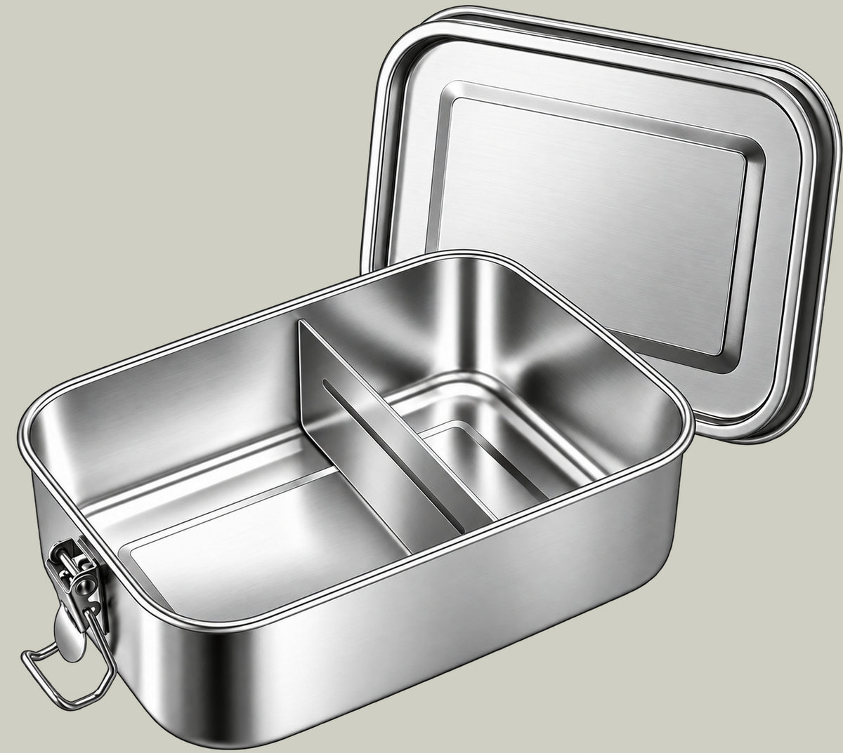 304 Stainless Steel Food Storage Container with Locking Lid