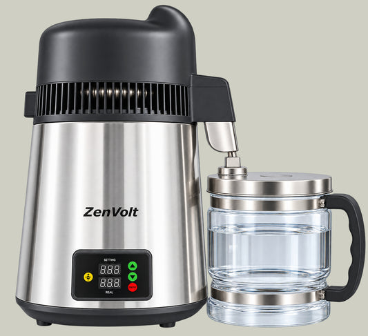 6L Stainless Steel Water Distiller with Digital Control