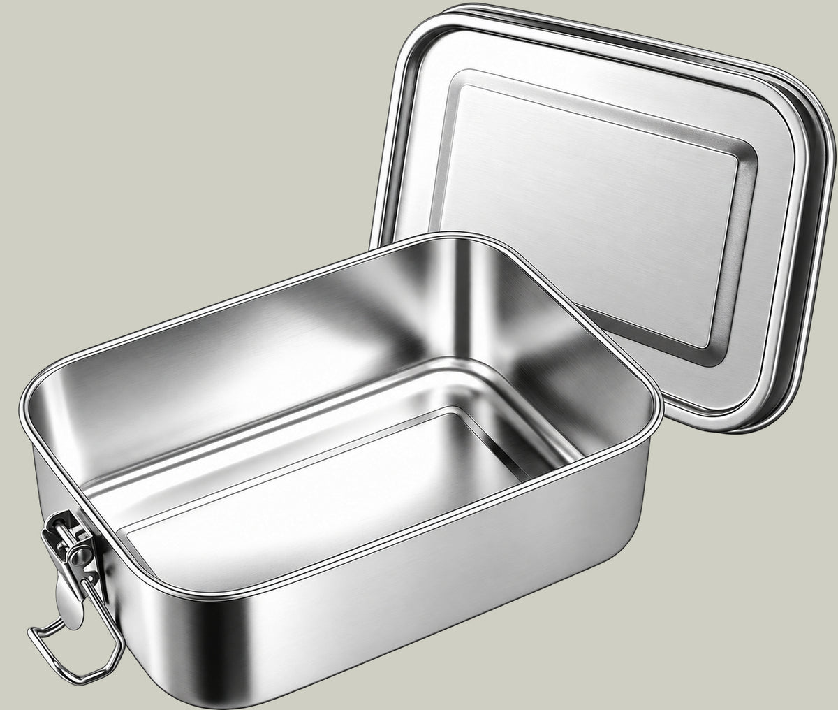 304 Stainless Steel Food Storage Container with Locking Lid