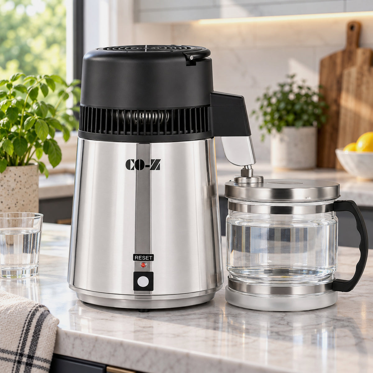 Countertop Water Distiller – 4L Stainless Steel