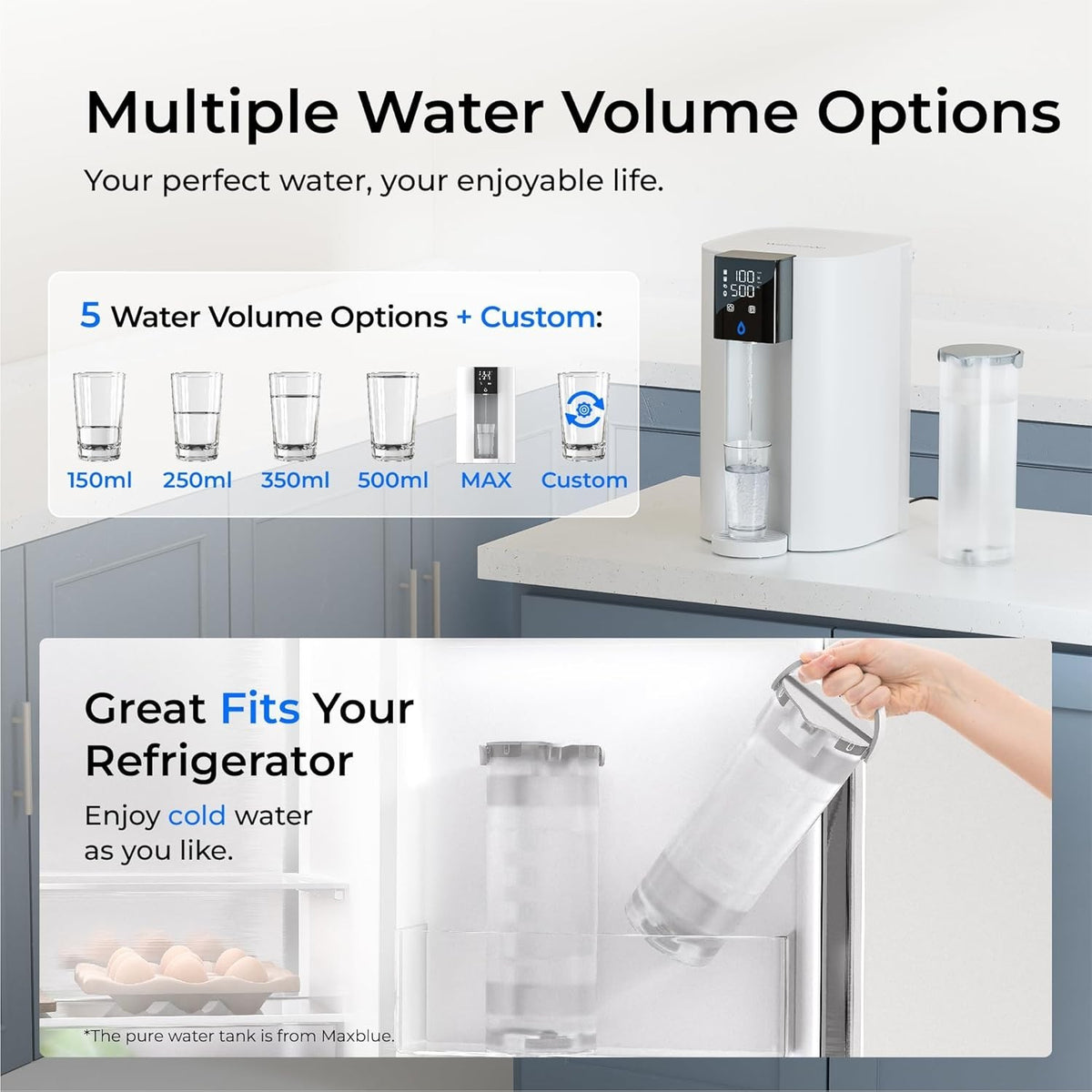 [Alkaline Mineral] Waterdrop Corero Reverse Osmosis System, 7-Stage, WD-C1SL
