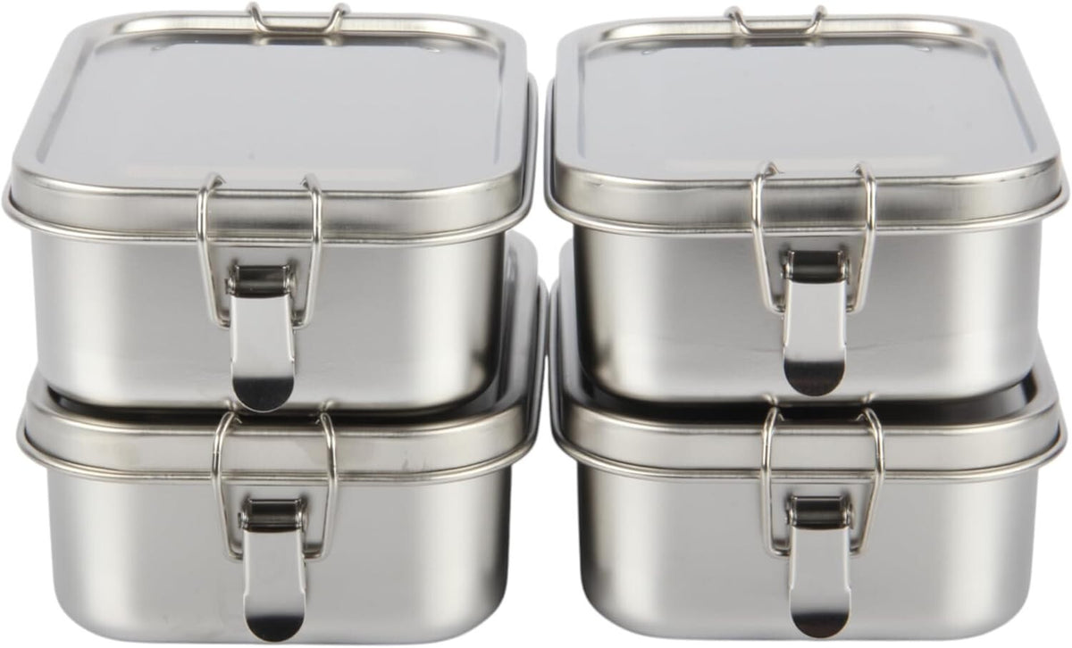 Jolie Max Stainless Steel Bento Lunch Box 750Ml. Metal Food Container. Leakproof